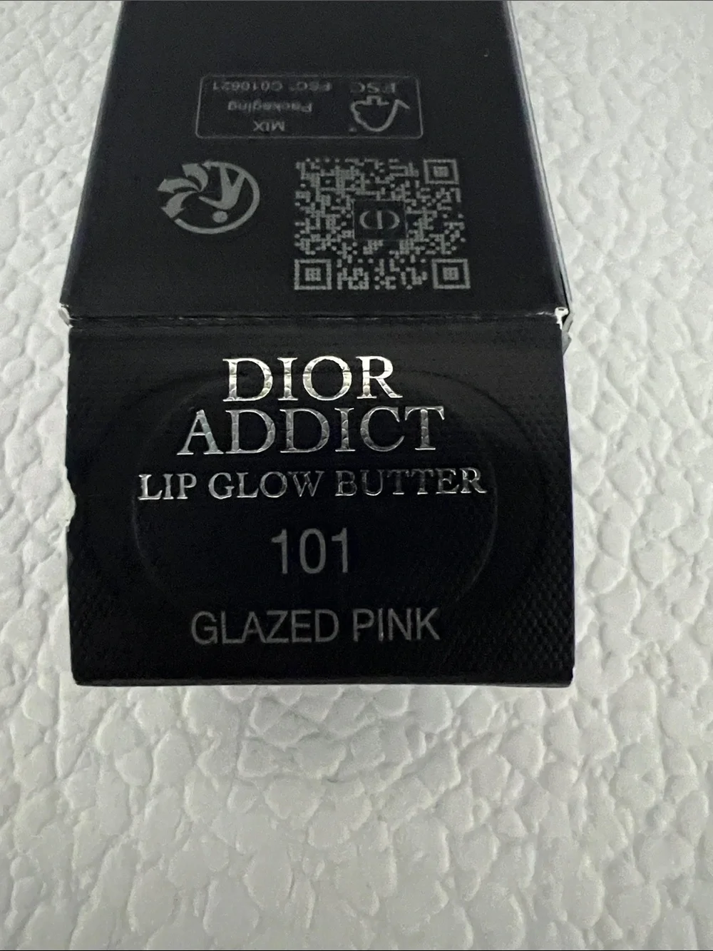 Dior Addict Lip Glow Butter in 101 Glazed Pink